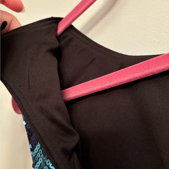 Blue Sequin Dress - Picture 6 of 7